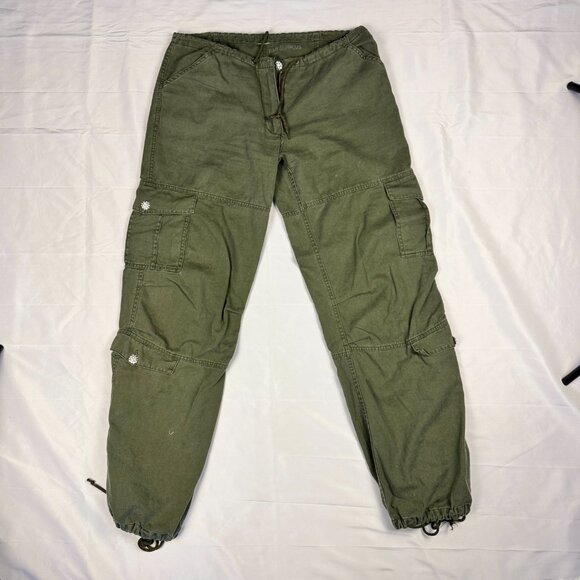 R&R Surplus Green Cargo Pants - Picture 1 of 2